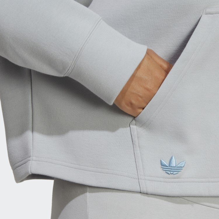 Moletom Adicolor Neuclassics (tamanho Grande) Onix Adidas