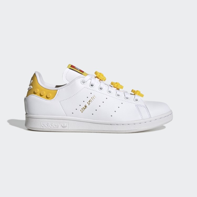 Sapato Branco Adidas Stan Smith X Lego