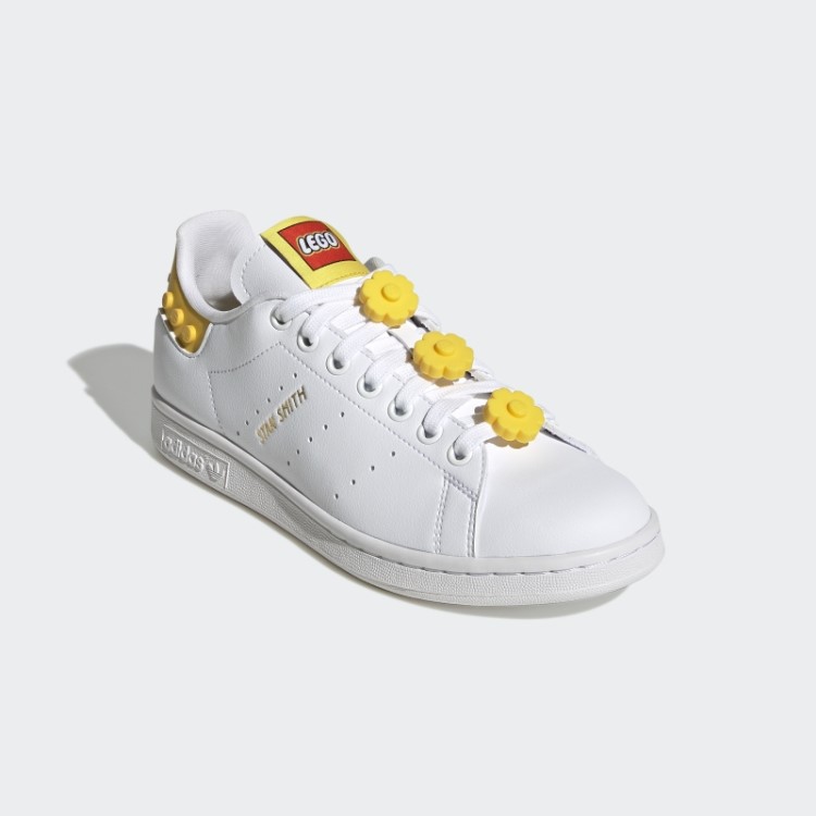 Sapato Branco Adidas Stan Smith X Lego