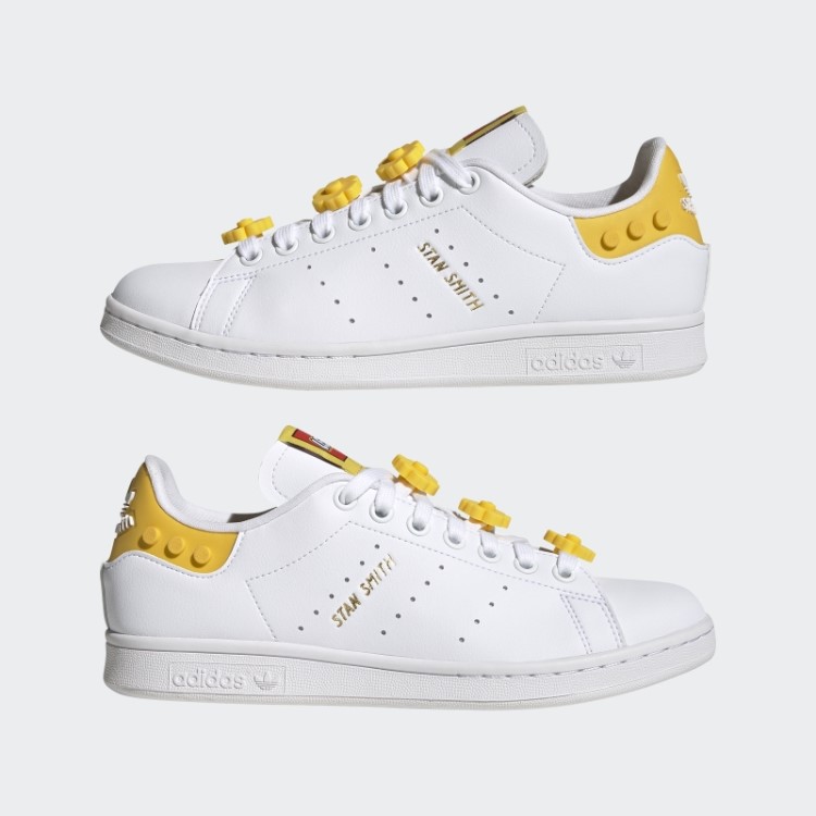 Sapato Branco Adidas Stan Smith X Lego