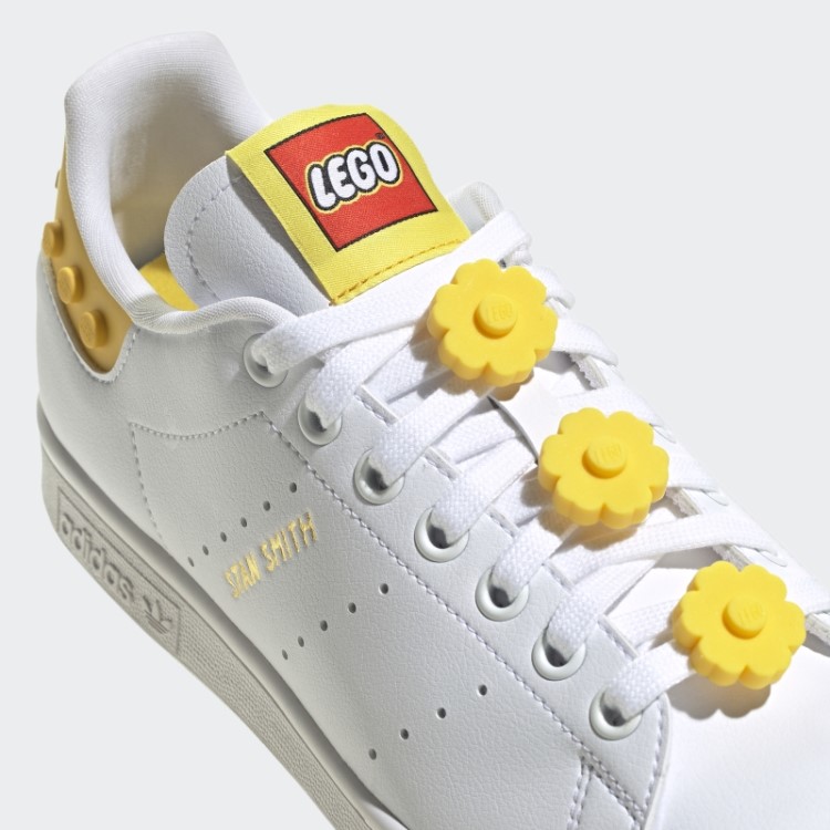 Sapato Branco Adidas Stan Smith X Lego