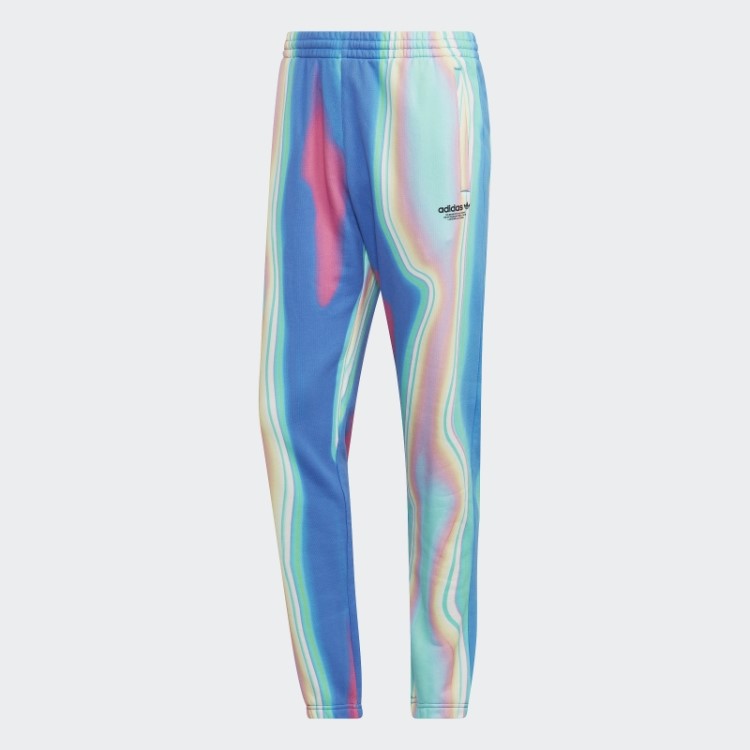 Calça De Moletom Hiperreal Com Estampa Allover Azul Rush Adidas
