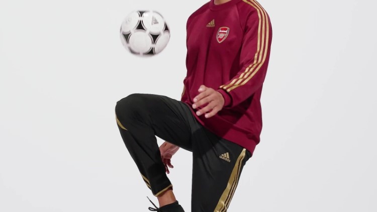 Arsenal Teamgeist Cueca De Treino Preta Adidas