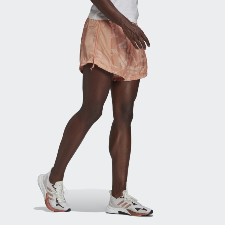 Shorts Adidas Sportswear Tecido Leve Ambiente Blush