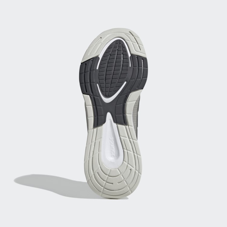 Tênis De Corrida Adidas Cinza Metálico Eq21