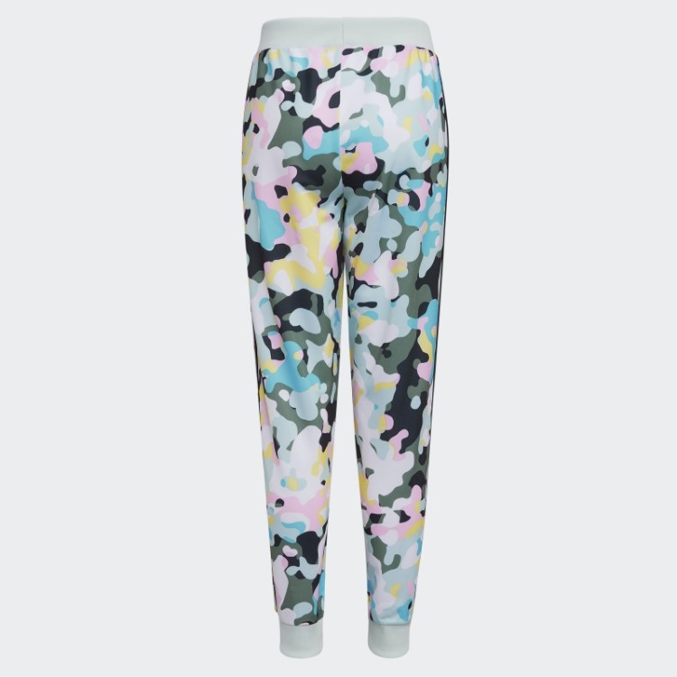 Calça Jogger De Tricô Com Estampa Branca Allover Da Adidas