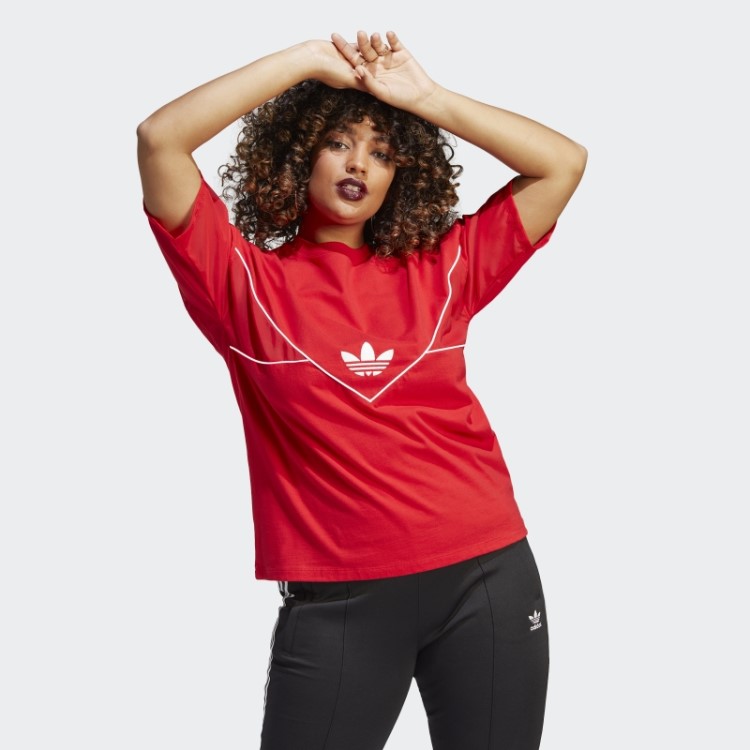 Camiseta Original Escarlate Adidas