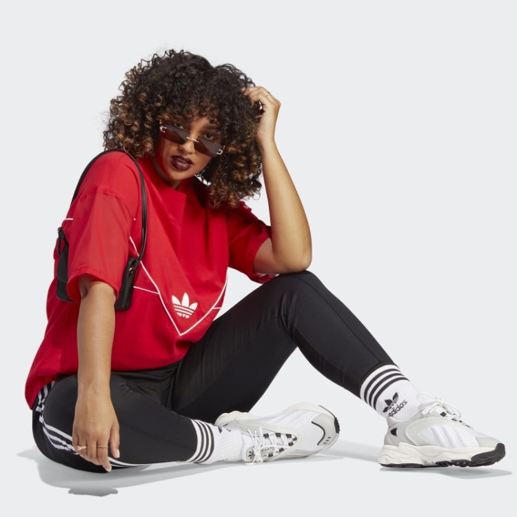 Camiseta Original Escarlate Adidas