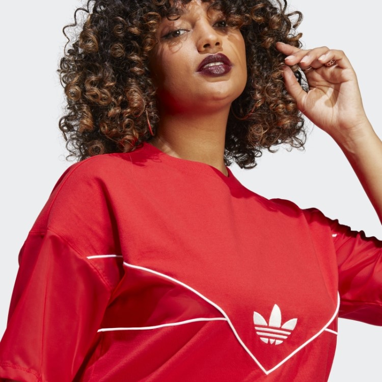 Camiseta Original Escarlate Adidas