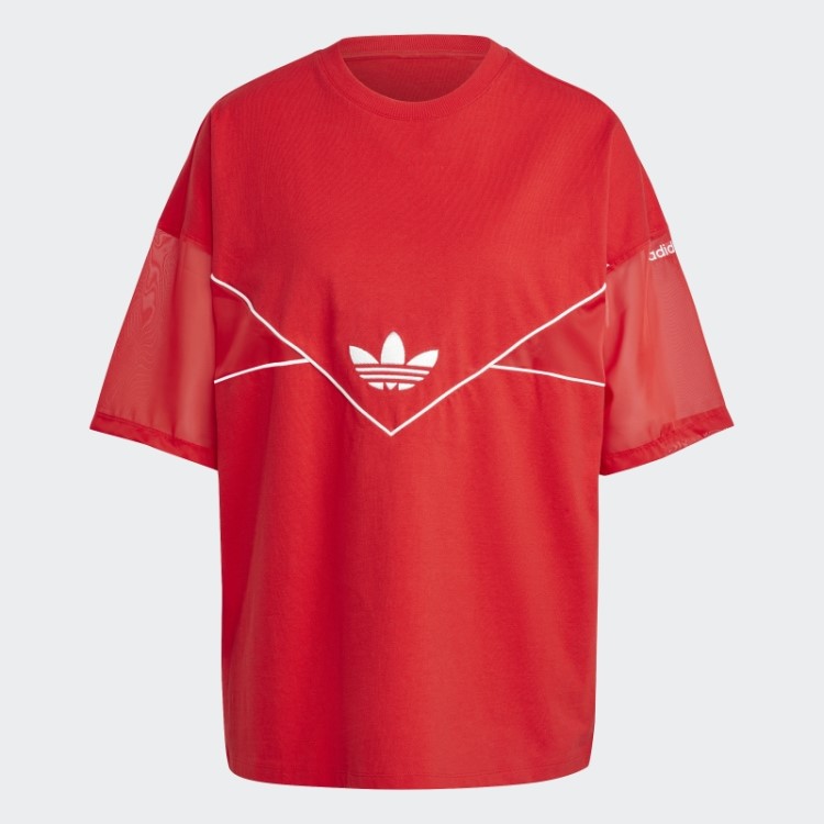Camiseta Original Adidas Escarlate