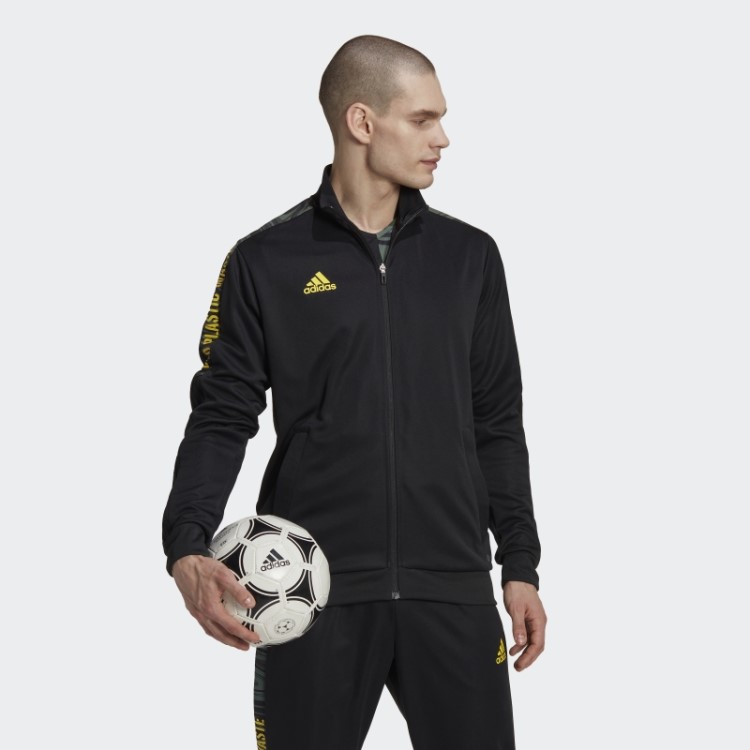 Jaqueta Preta Adidas Tiro Rfto