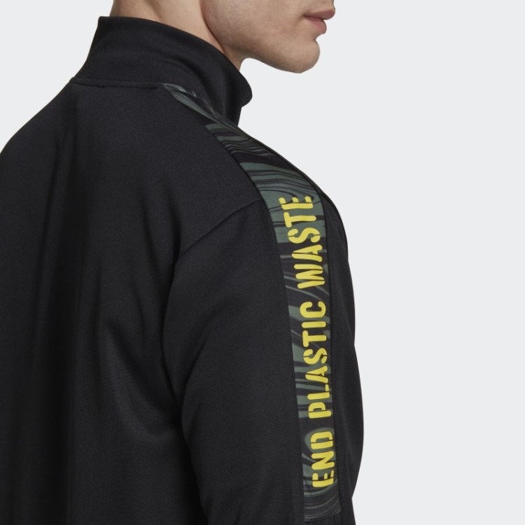 Jaqueta Preta Adidas Tiro Rfto