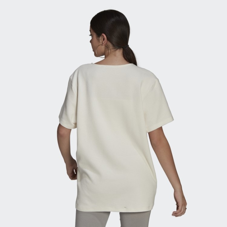 Camiseta Solta Branca Adidas