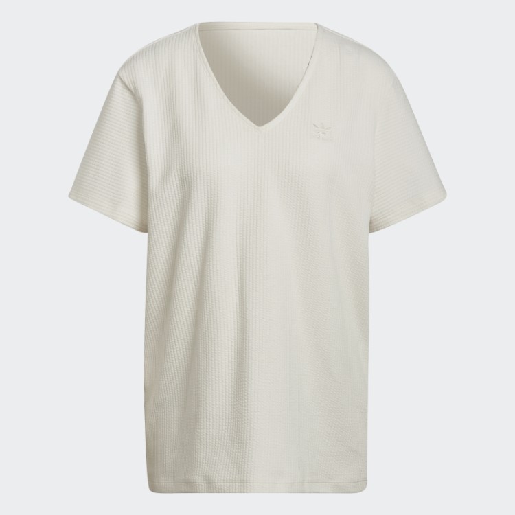 Camiseta Solta Branca Adidas