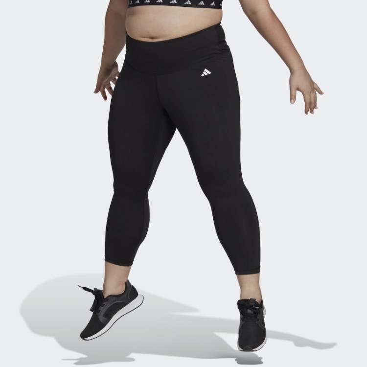 Leggings Pretas Essenciais Para Treino Cintura Alta 7/8 (tamanho Grande) Adidas