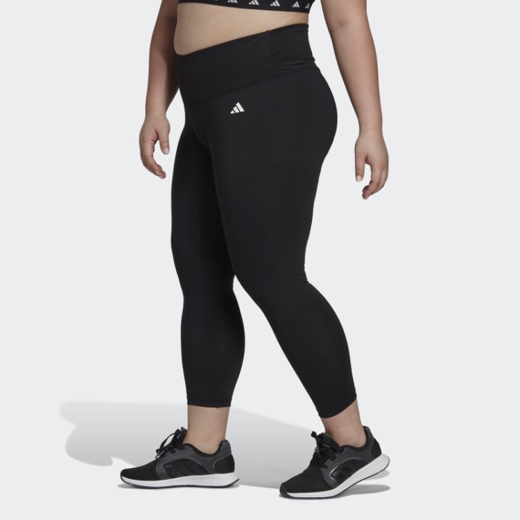 Leggings Pretas Essenciais Para Treino Cintura Alta 7/8 (tamanho Grande) Adidas