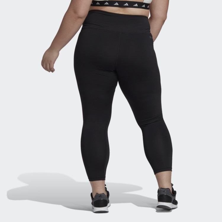 Leggings Pretas Essenciais Para Treino Cintura Alta 7/8 (tamanho Grande) Adidas
