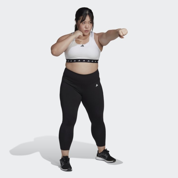 Leggings Pretas Essenciais Para Treino Cintura Alta 7/8 (tamanho Grande) Adidas
