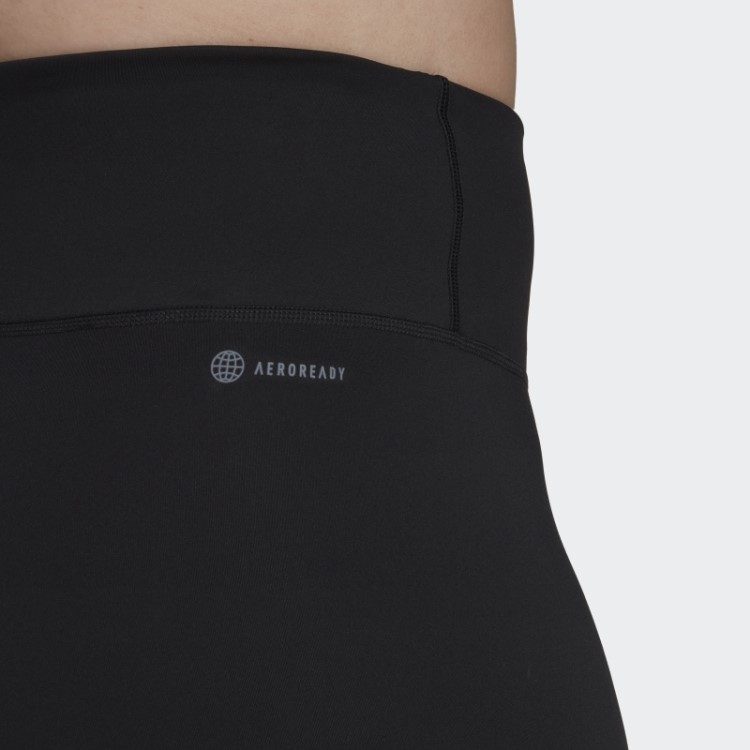 Leggings Pretas Essenciais Para Treino Cintura Alta 7/8 (tamanho Grande) Adidas
