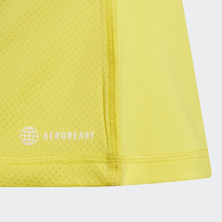 Camiseta Amarela Adidas Aeroready Hiit