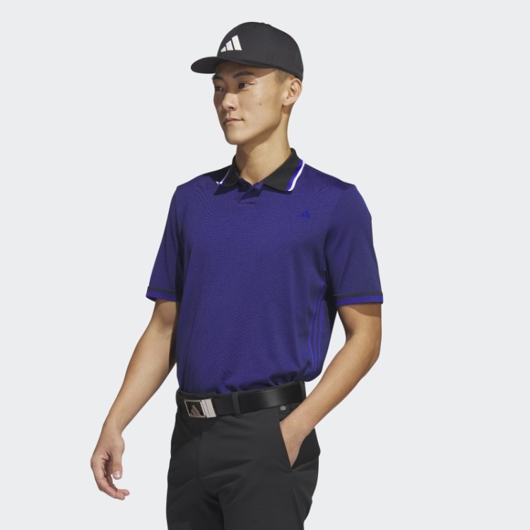 Adidas Ultimate365 Tour Primeknit Camisa Polo De Golfe Azul