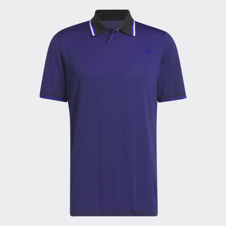 Camisa Polo De Golfe Preta Ultimate365 Tour Primeknit Adidas