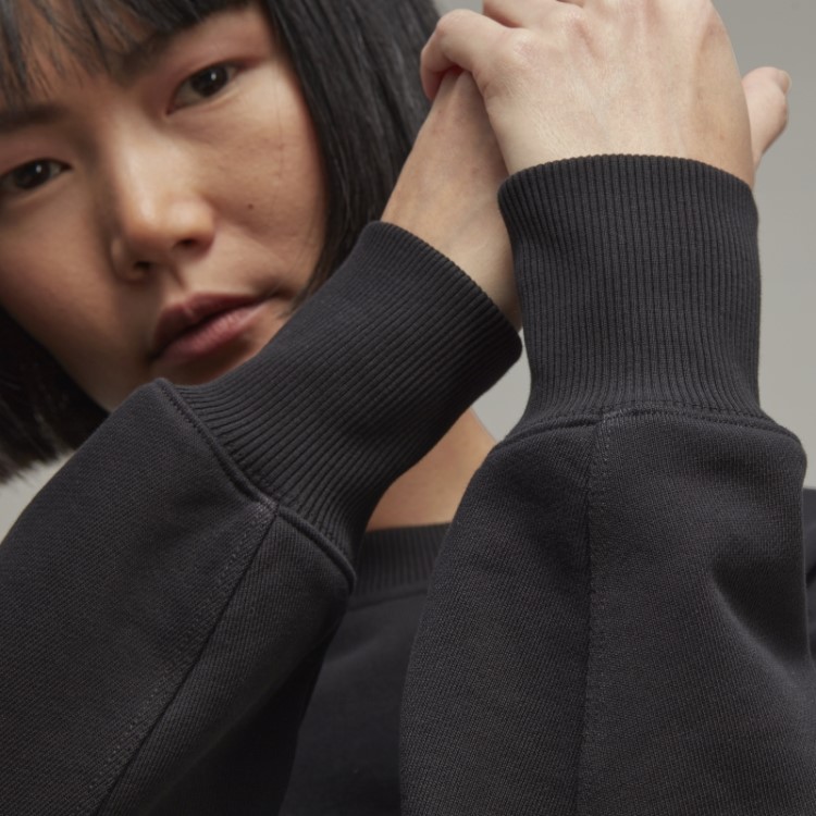 Y-3 Suéter Boxy De Algodão Orgânico Adidas Estiloso