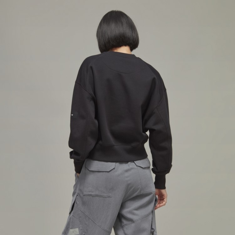Adidas Y-3 Moletom Boxy De Algodão Orgânico Terry