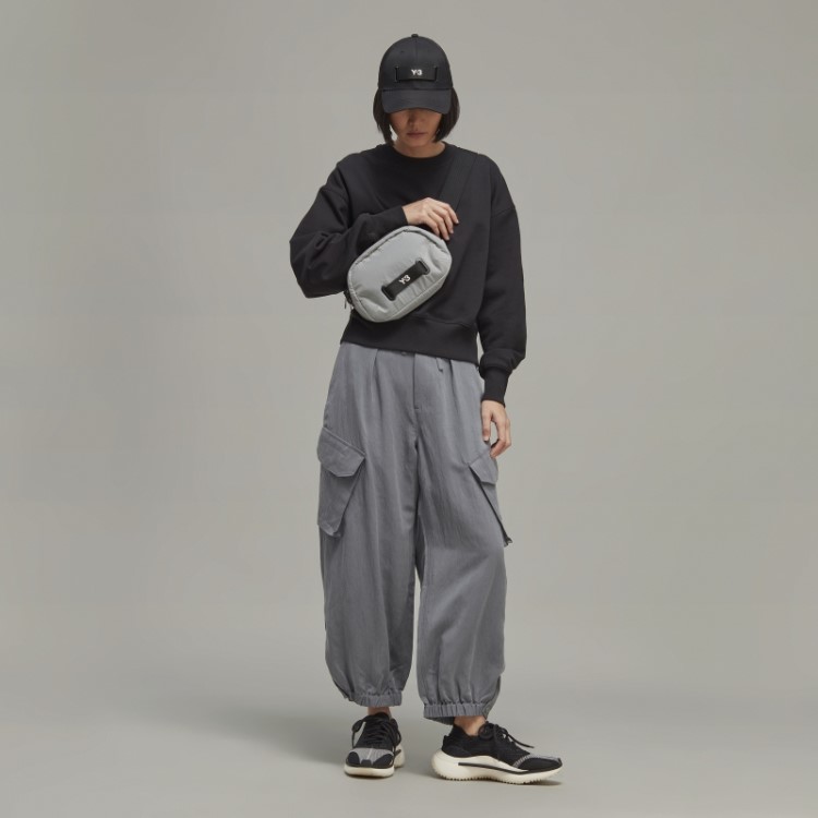 Adidas Y-3 Moletom Boxy De Algodão Orgânico Terry