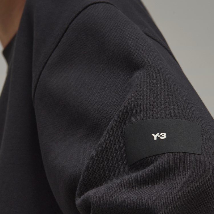Adidas Y-3 Moletom Boxy De Algodão Orgânico Terry