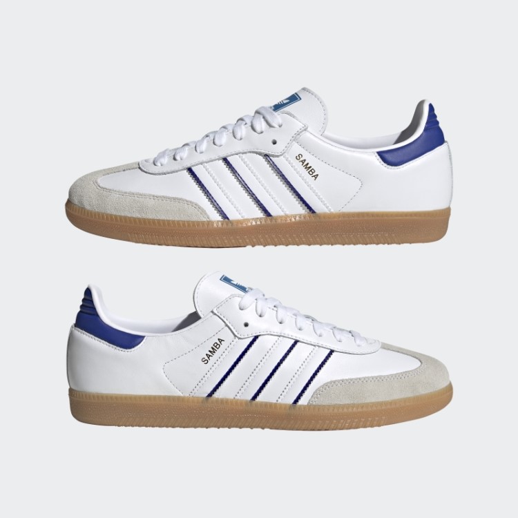 Sapatos De Samba Brancos Adidas