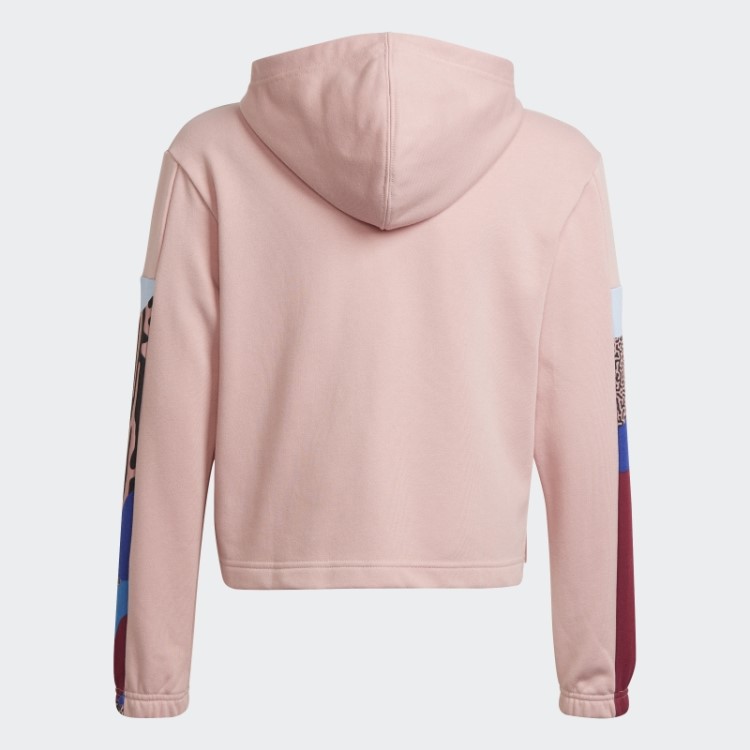 Adidas Fato De Treino De Algodão Com Estampa Selvagem Malva