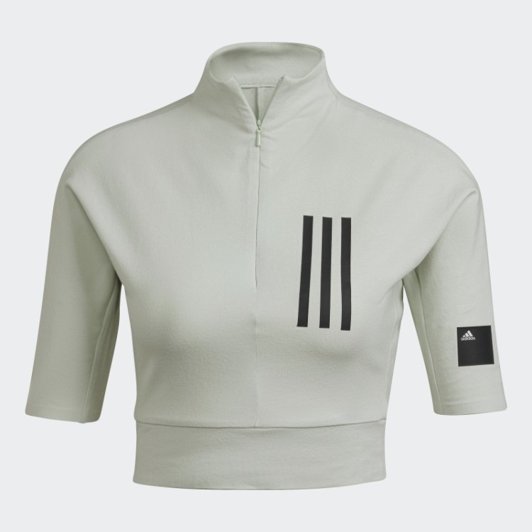 Camiseta Verde Adidas Mission Win Slim Fit