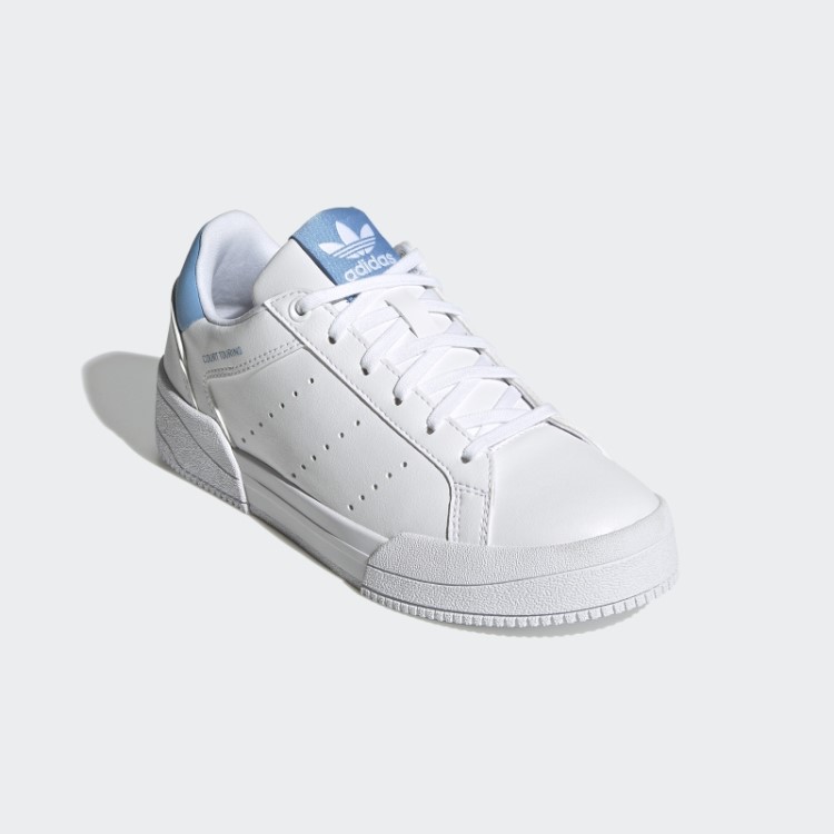 Tênis Adidas Branco Da Quadra Tourino
