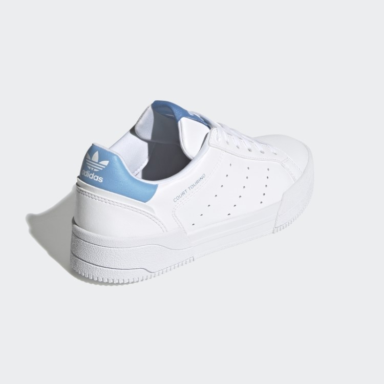 Tênis Adidas Branco Da Quadra Tourino