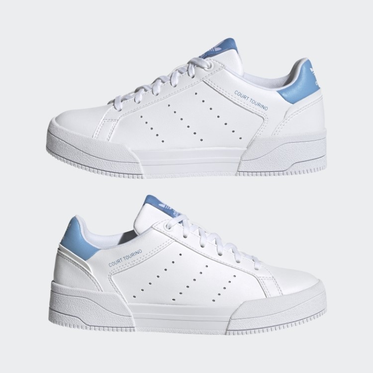 Tênis Adidas Branco Da Quadra Tourino