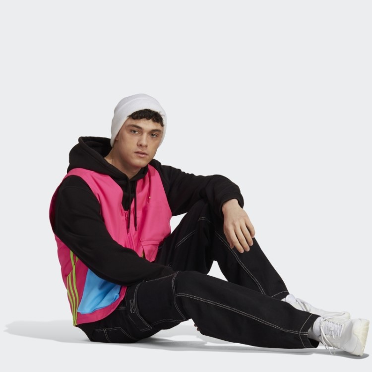 Colete Utilitário Adidas Kidcore Rosa Choque