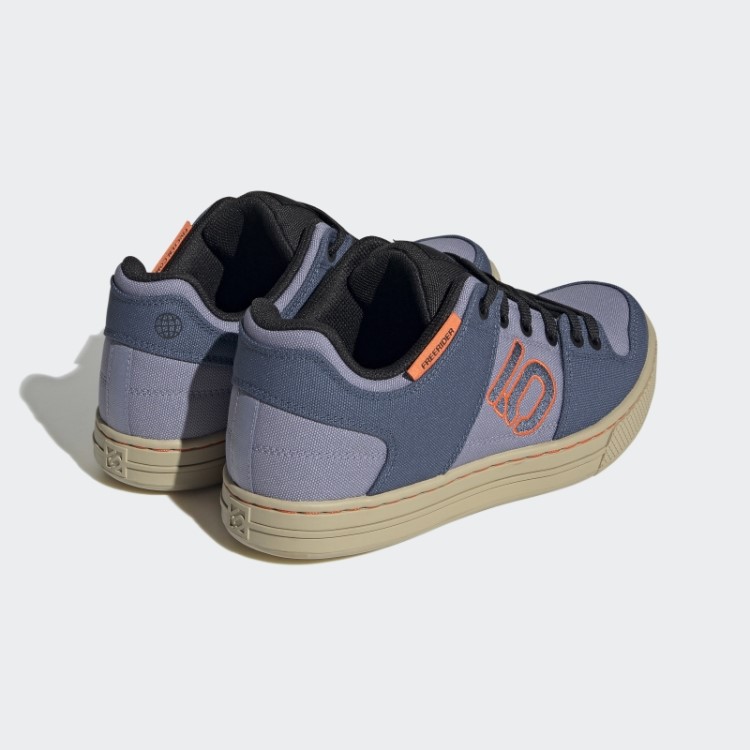 Tênis De Mountain Bike Five Ten Freerider Em Lona Adidas Prata Violeta