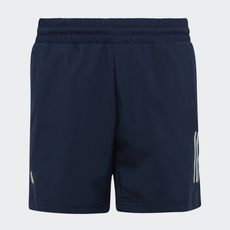Bermuda De Tênis Adidas Club Azul Marinho Com As Três Listras
