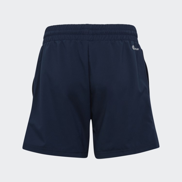 Bermuda De Tênis Adidas Club Azul Marinho Com As Três Listras