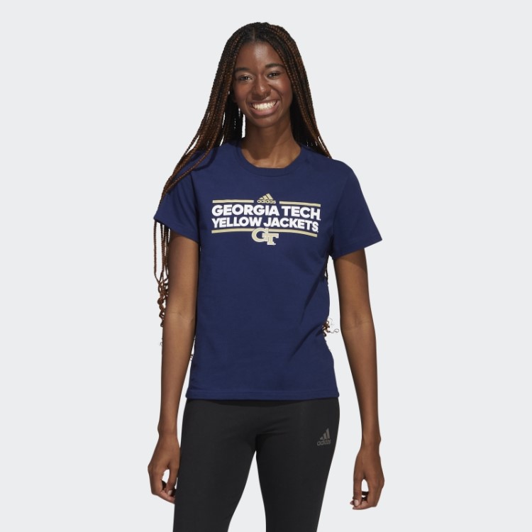 Playmaker Camiseta Manga Curta Azul Marinho Adidas