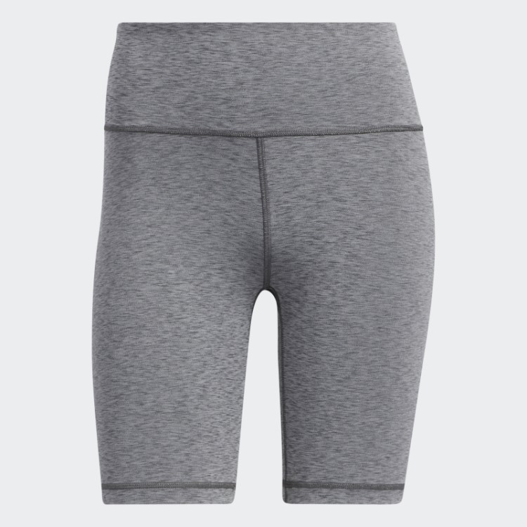Leggings Curtas De Bicicleta De Treino Optime Cinza Escuro Adidas