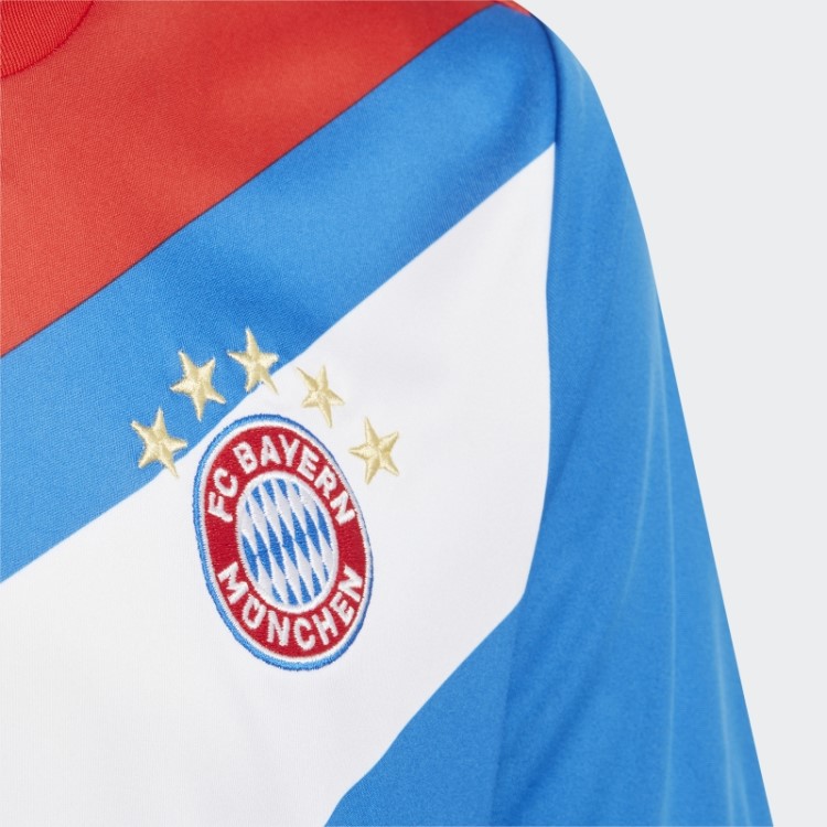 Camisa Pré-jogo Adidas Fc Bayern Vermelha