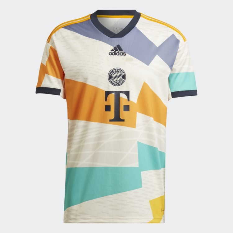 Fc Bayern 22/23 Quarta Camisa Branca Adidas Estilosa