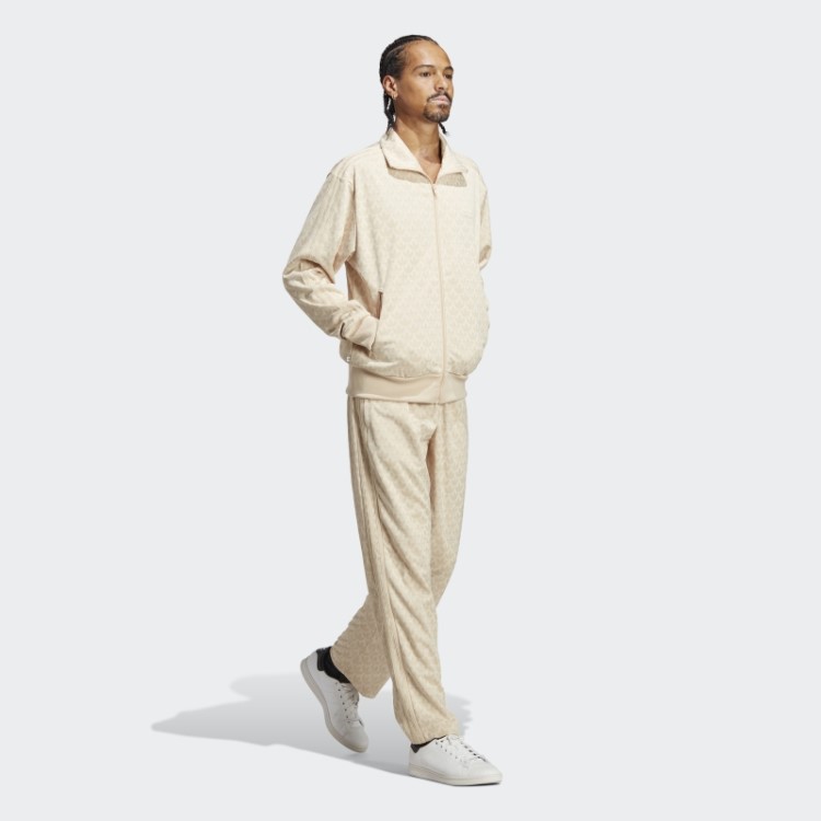 Calça Esportiva Com Monograma E Estampa De Areia Adidas