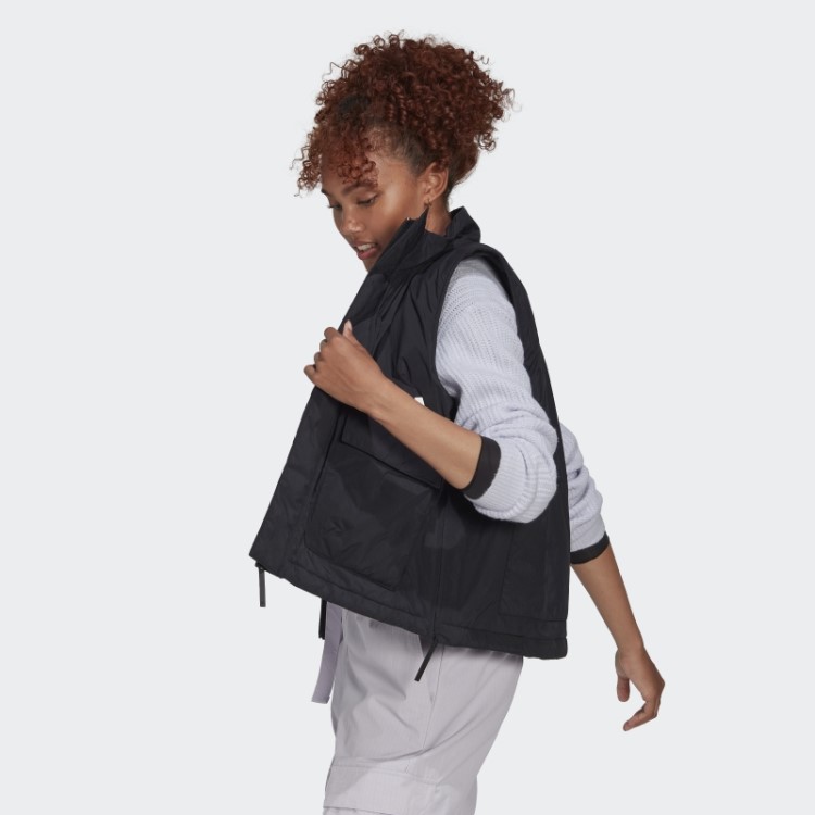 Colete Puffer Adidas Preto