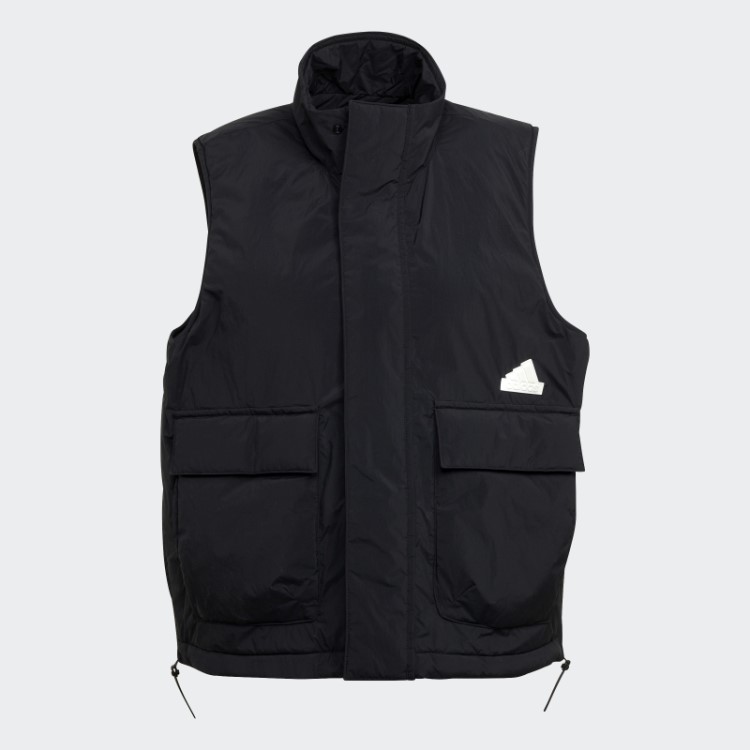 Colete Puffer Adidas Preto