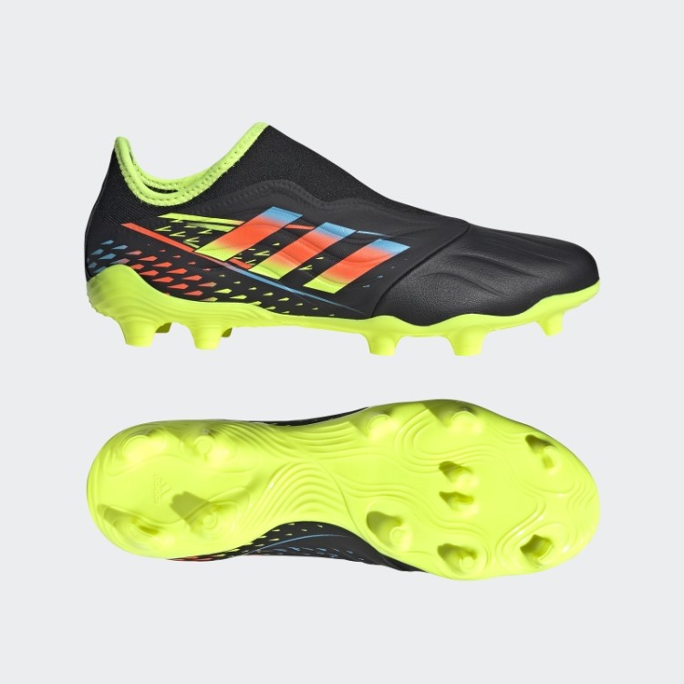 Chuteira Preta Copa Sense.3 Sem Cadarço Para Chão Firme Adidas