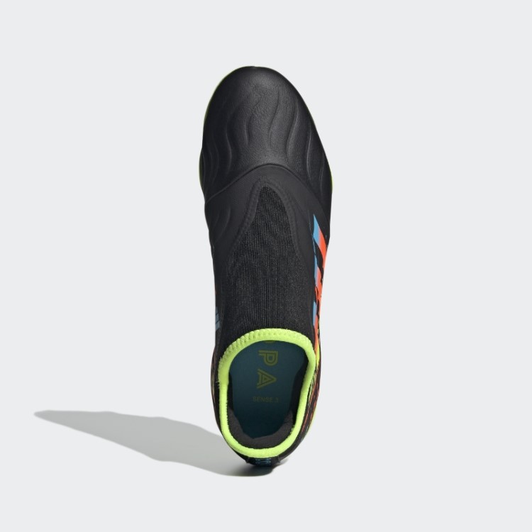 Chuteira Preta Copa Sense.3 Sem Cadarço Para Chão Firme Adidas