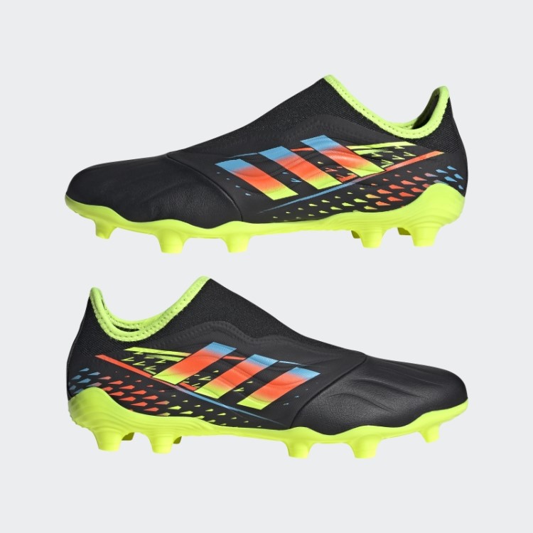 Chuteira Preta Copa Sense.3 Sem Cadarço Para Chão Firme Adidas